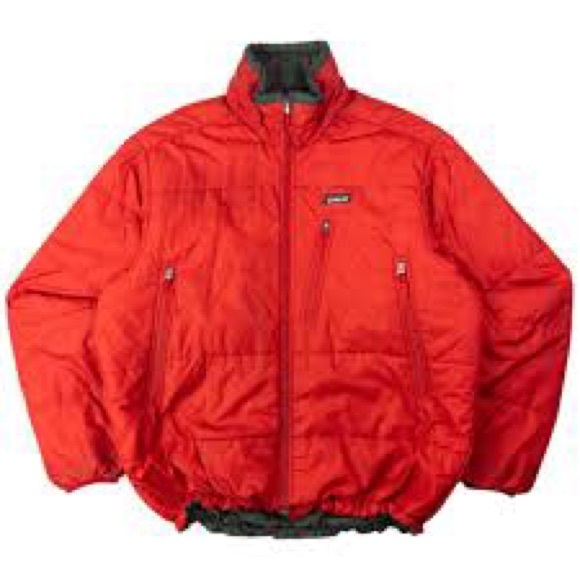 Vintage Patagonia
DAS Parka Insulated
Puffer Parka Jacket
Red Gray Men's - Picture 1 of 15